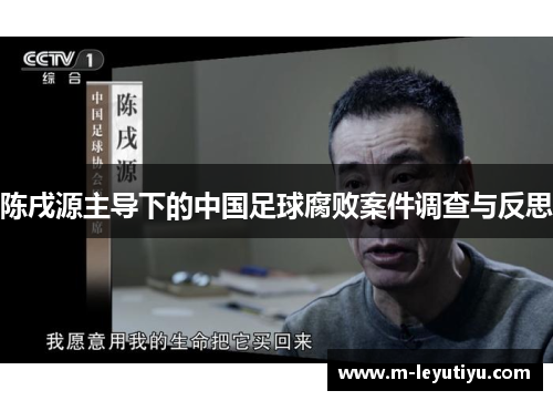 陈戌源主导下的中国足球腐败案件调查与反思